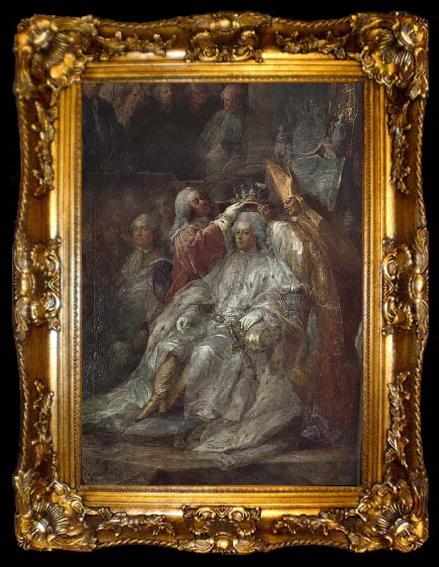 framed  unknow artist Gustav III, ta009-2